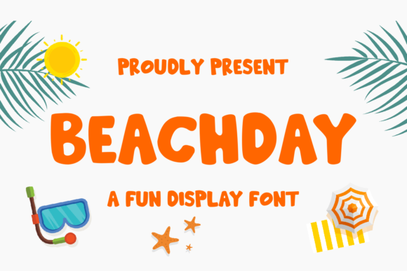 Beachday: A Playful Typeface for Creative Projects