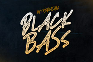 Black Bass: The Authentic Display Font for Bold Projects