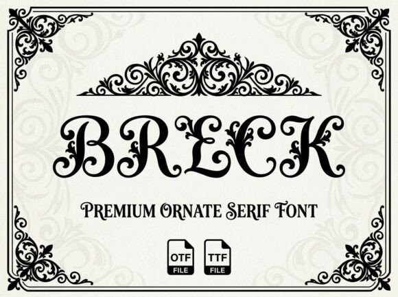 Breck: The All-Caps Typeface That Commands Attention
