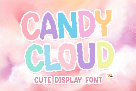 Candy Cloud: A Sweet Typeface for Bold, Playful Designs