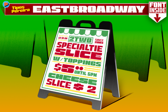 East Broadway: A Modern Typeface That Commands Attention