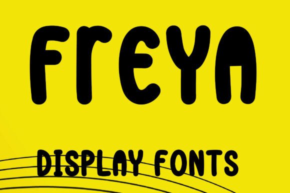 FREYA: A Playful Typeface for Bold, Modern Branding
