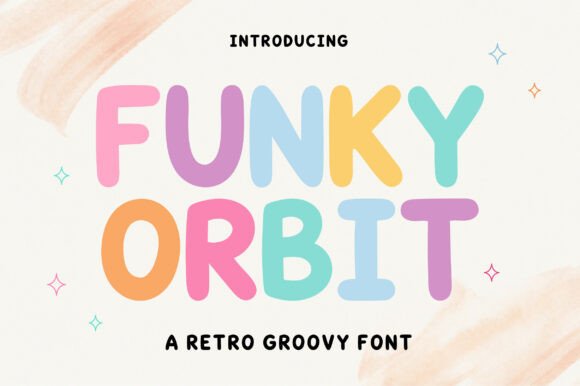 Funky Orbit: A Font That Brings Playful Energy to Your Designs