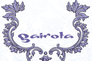 Gaivota: A Vintage Display Font with Timeless Character