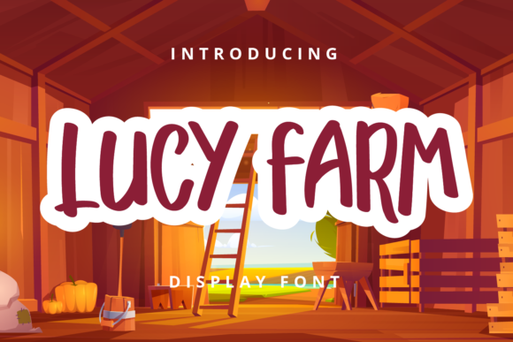Lucy Farm: The Quirky Display Font That Actually Works