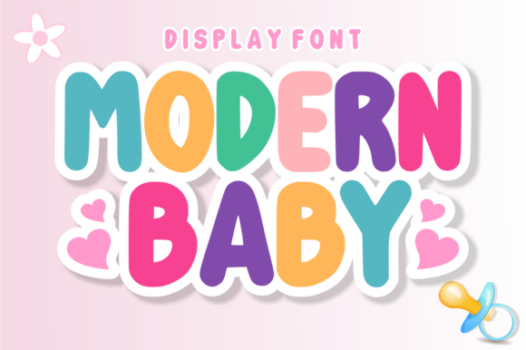 Modern Baby: The Adorable Display Font for Playful Projects