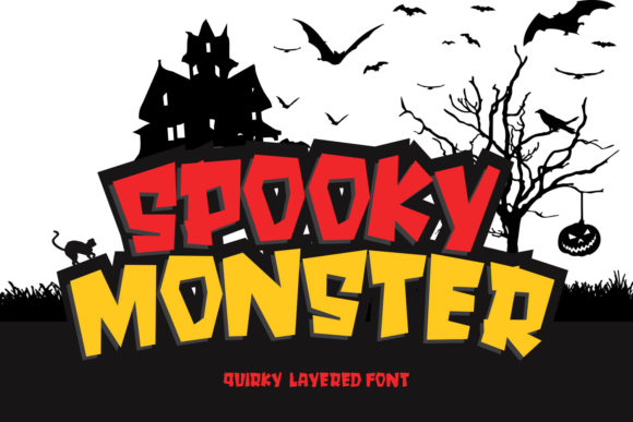 Spooky Monster: A Display Font That Demands Attention