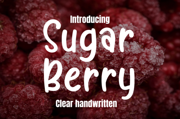 Sugar Berry: The Friendly Display Font for Modern Designs