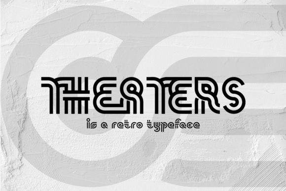 Theaters: A Display Font Built for Bold Brand Statements