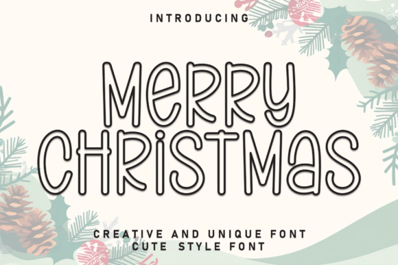 Urban Meadow: A Handwritten Font for Festive & Year-Round Charm