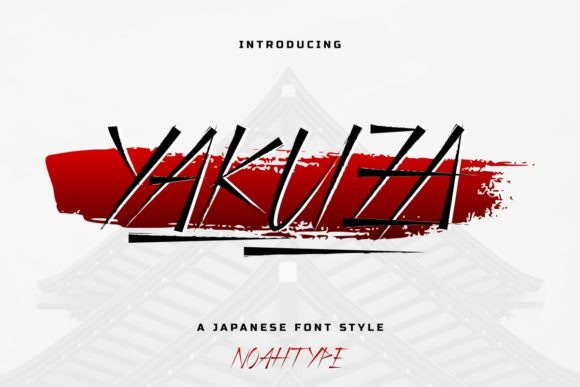Yakuza Brush Font: Unleashing Japanese Ink Energy